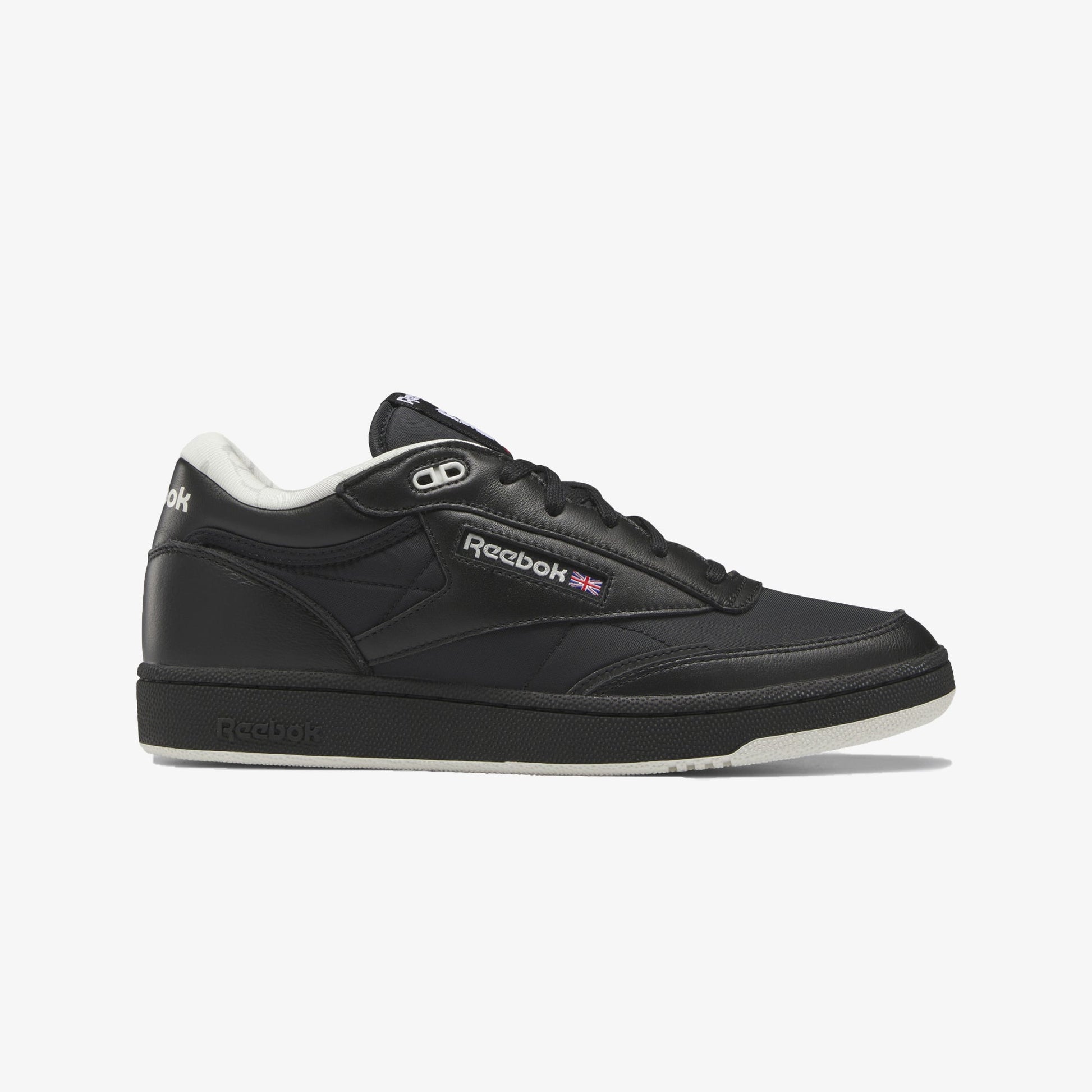 Reebok | CLUB C 85 MID II  { CORE BLACK