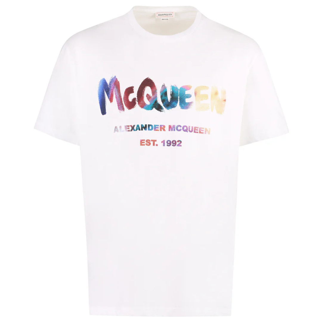 ALEXANDER MCQUEEN LOGO COTTON Tee