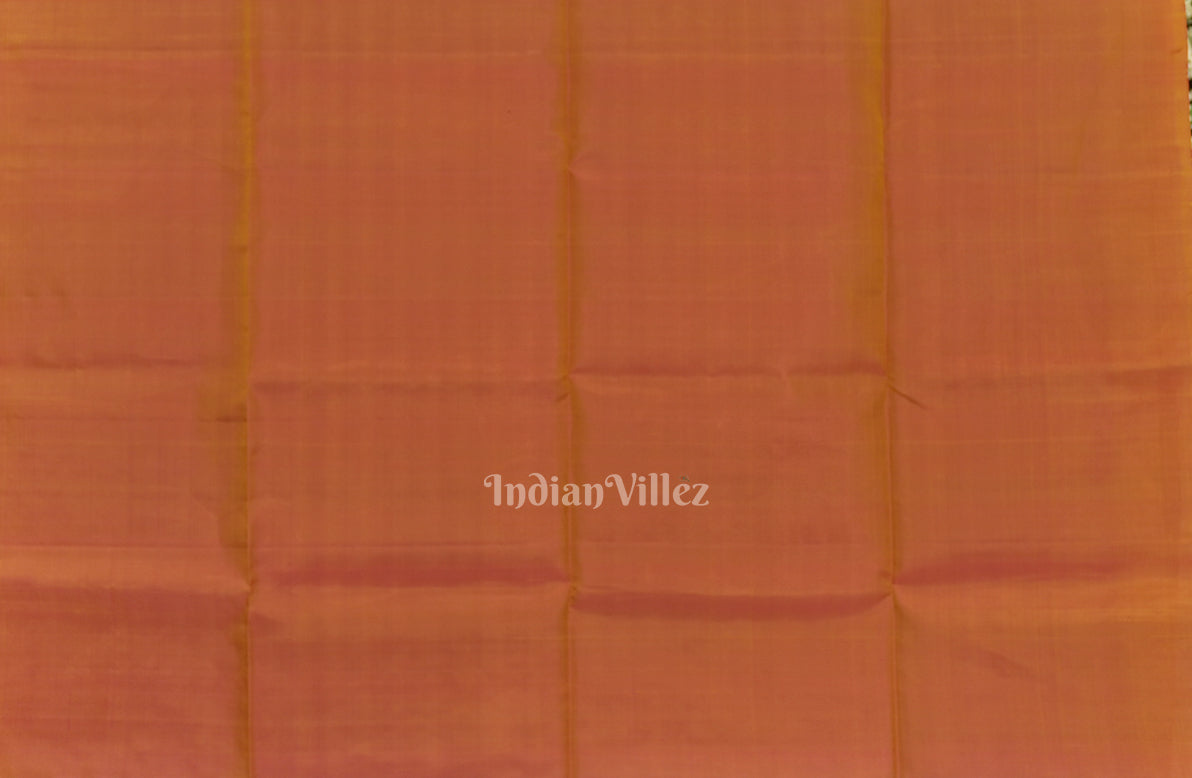 Redish Purple Pure Kanjivaram Soft Silk Saree