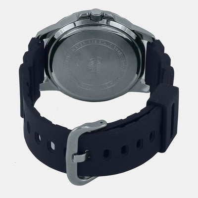 Enticer Men Quartz Blue Dial Analog Resin Watch A2140