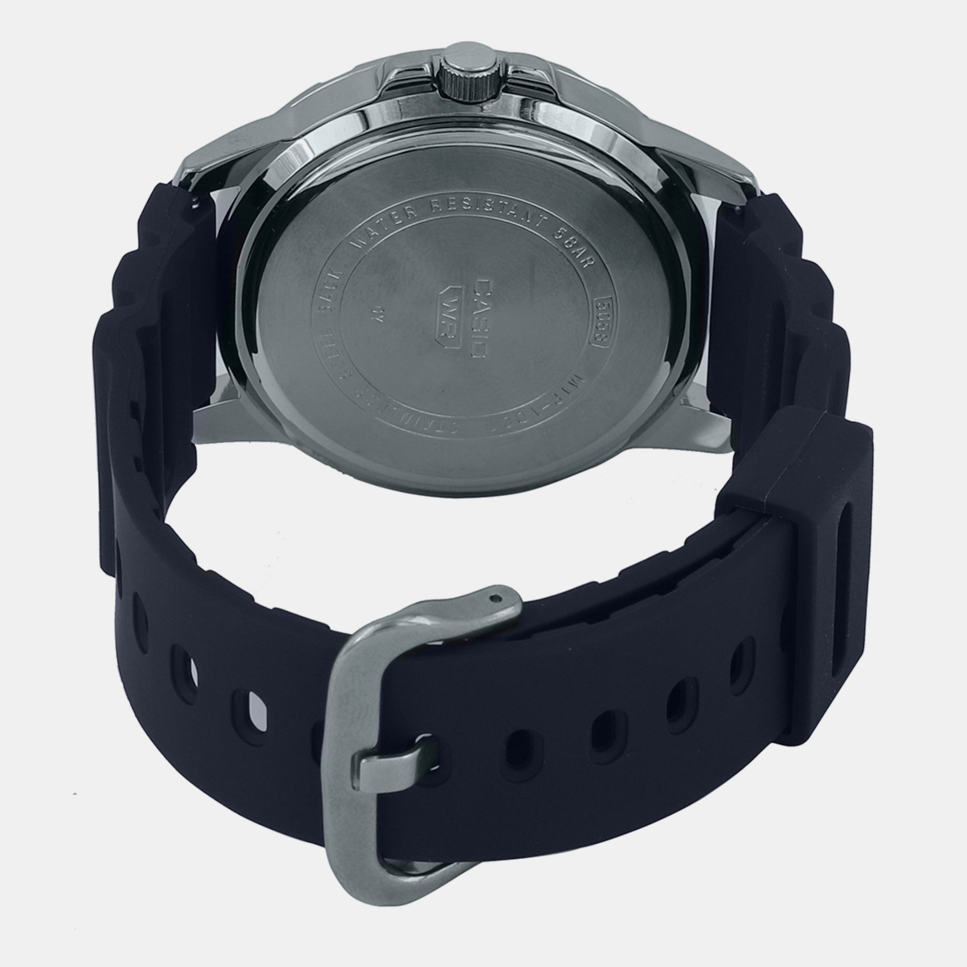 Enticer Men Quartz Blue Dial Analog Resin Watch A2140