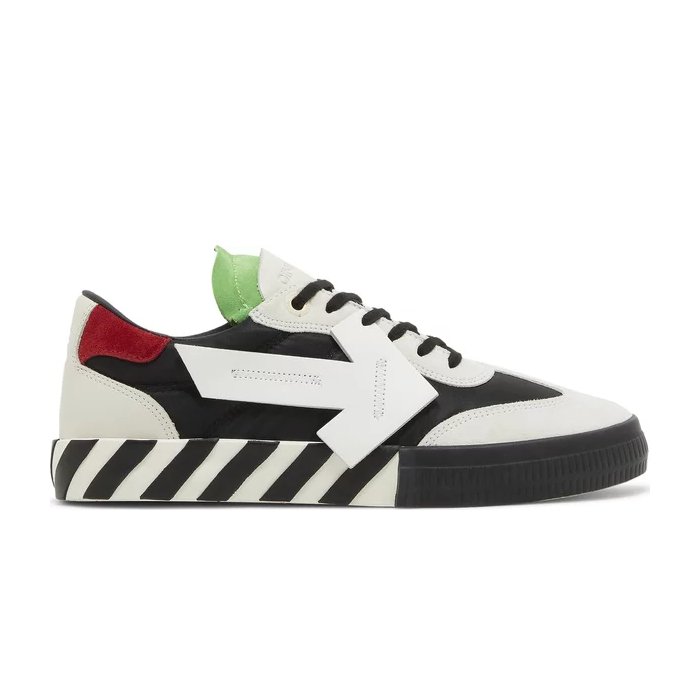 OFF-WHITE Floating Arrow Vulcanized Low Black Green Red