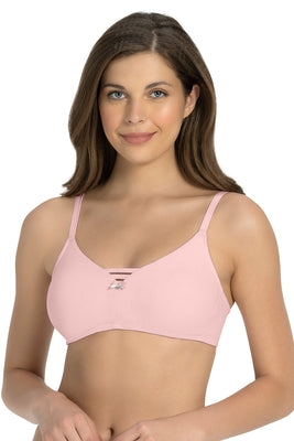 All Day Pretty Non-padded Non-wired Support Bra - Crystal Rose