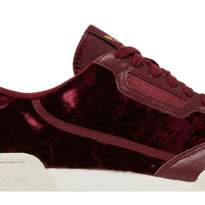 adidas Continental 80 Collegiate Burgundy Velvet