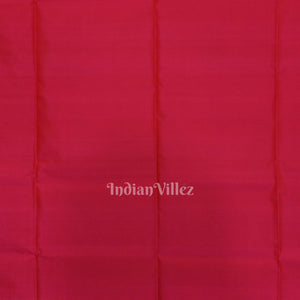 Rani Pink Pure Kanjivaram Soft Silk Saree