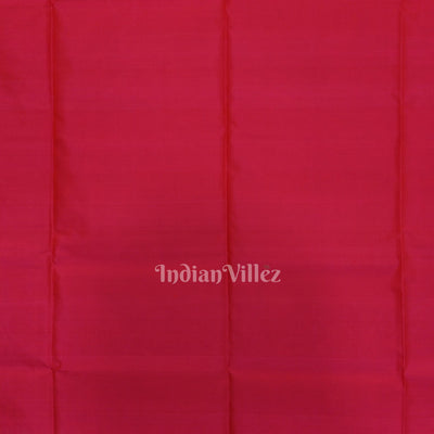 Rani Pink Pure Kanjivaram Soft Silk Saree
