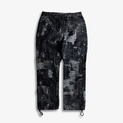 FDMTL | JACQUARD BORO PANTS { BLUE GREY