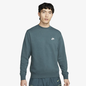 Nike | CREW NECK SWEATSHIRT  { GREY