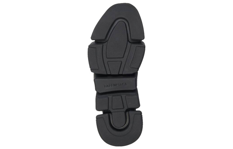 Balenciaga Speed 2.0 Allover Logo Recycled Knit Black Multicolor