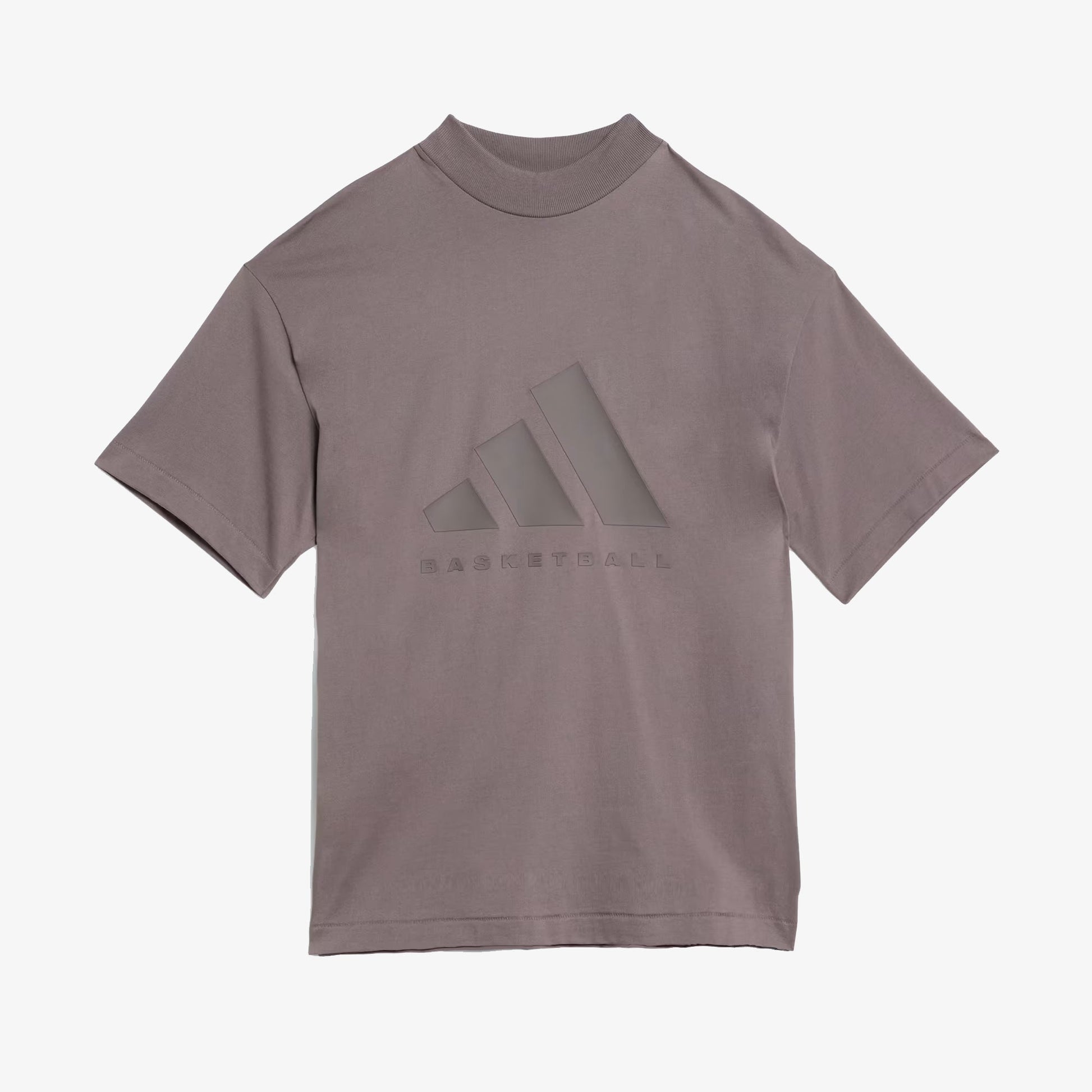 Adidas | BASKETBALL TEE  { CHARCOAL