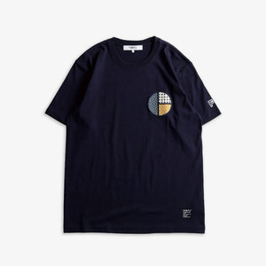 FDMTL | CIRCLE PATCH TEE  { BLUE