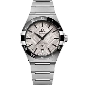Omega Constellation Grey Dial Women 41mm