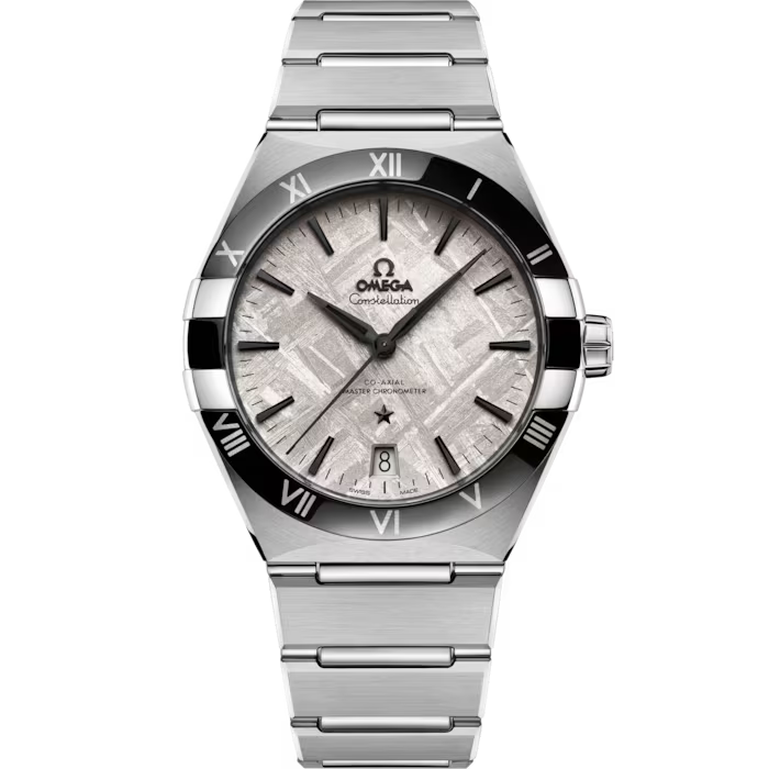 Omega Constellation Grey Dial Women 41mm