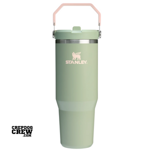 STANLEY Tumbler Mug IceFlow Flip Straw Lichen 30 Oz