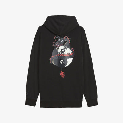 Puma | x STAPLE HODDIE  { BLACK