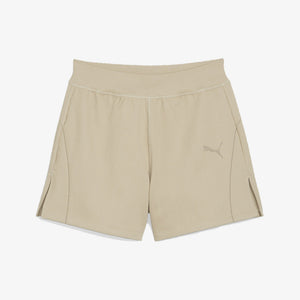 Puma | DARE TO MUTED MOTION FLARED SHORTS  { ALMOND