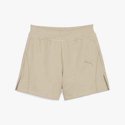 Puma | DARE TO MUTED MOTION FLARED SHORTS  { ALMOND