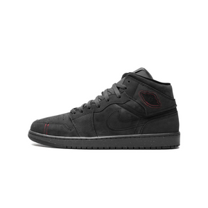 Jordan 1 Mid SE Craft Dark Smoke Red