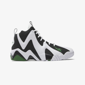 Reebok | HURRIKAZE II  { FTWR WHITE/CORE BLACK/GLEN GREEN