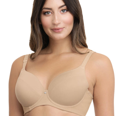Smooth Definition Padded Wired T-shirt Bra - Sandalwood