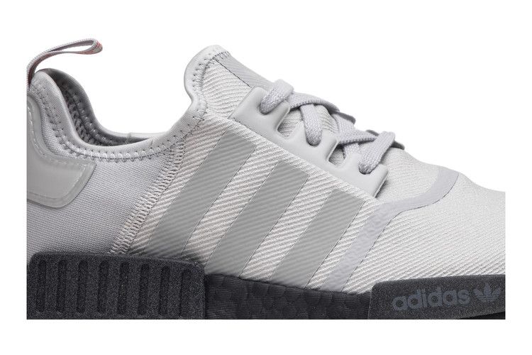 adidas NMD R1 Grey Solar Red