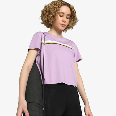 Puma | X LEMLEM TRAINING T-SHIRT  { VIVID VIOLET