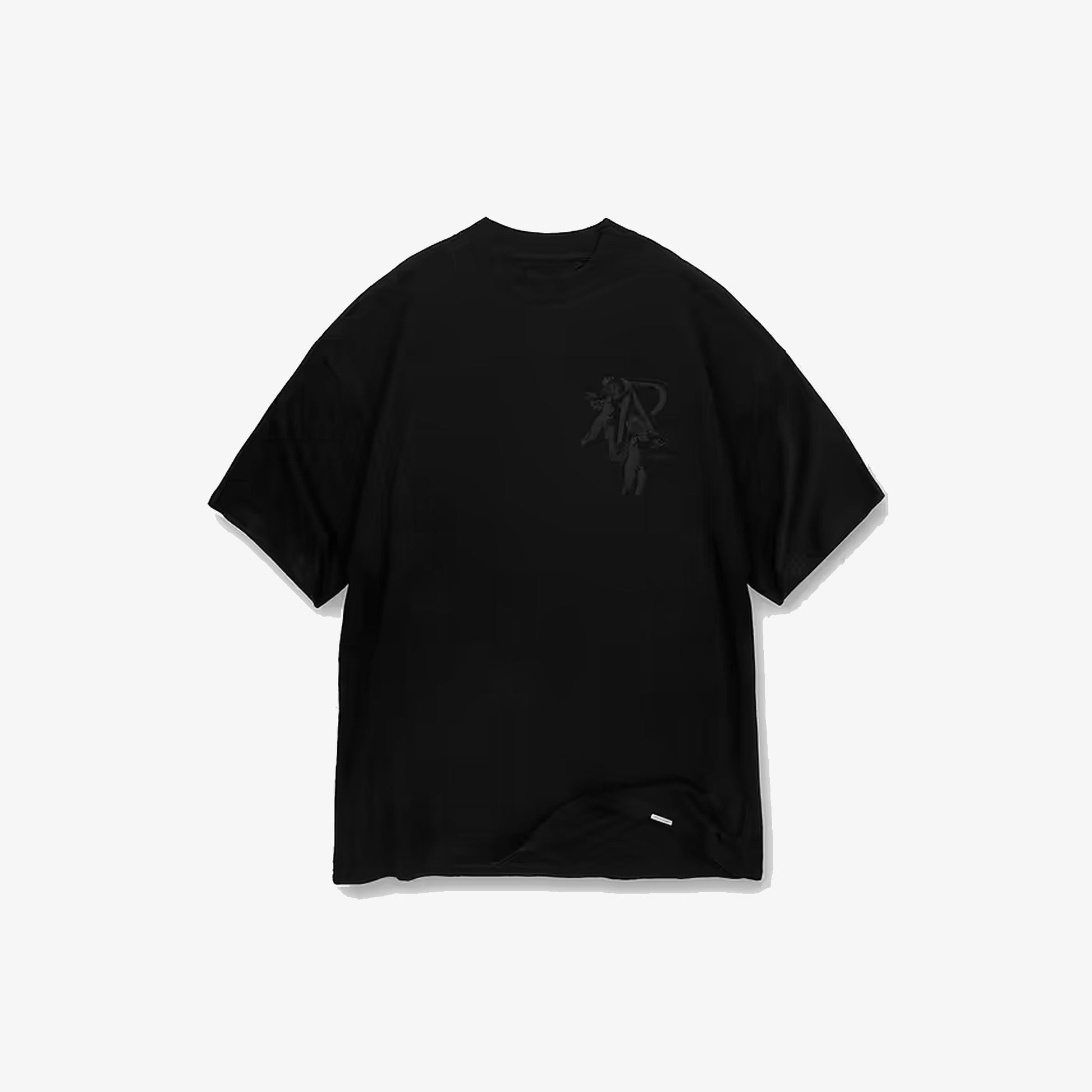 Represent | CHERUB INITIAL T-SHIRT  { BLACK