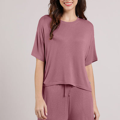 Serene Dream Top - Mesa Rose