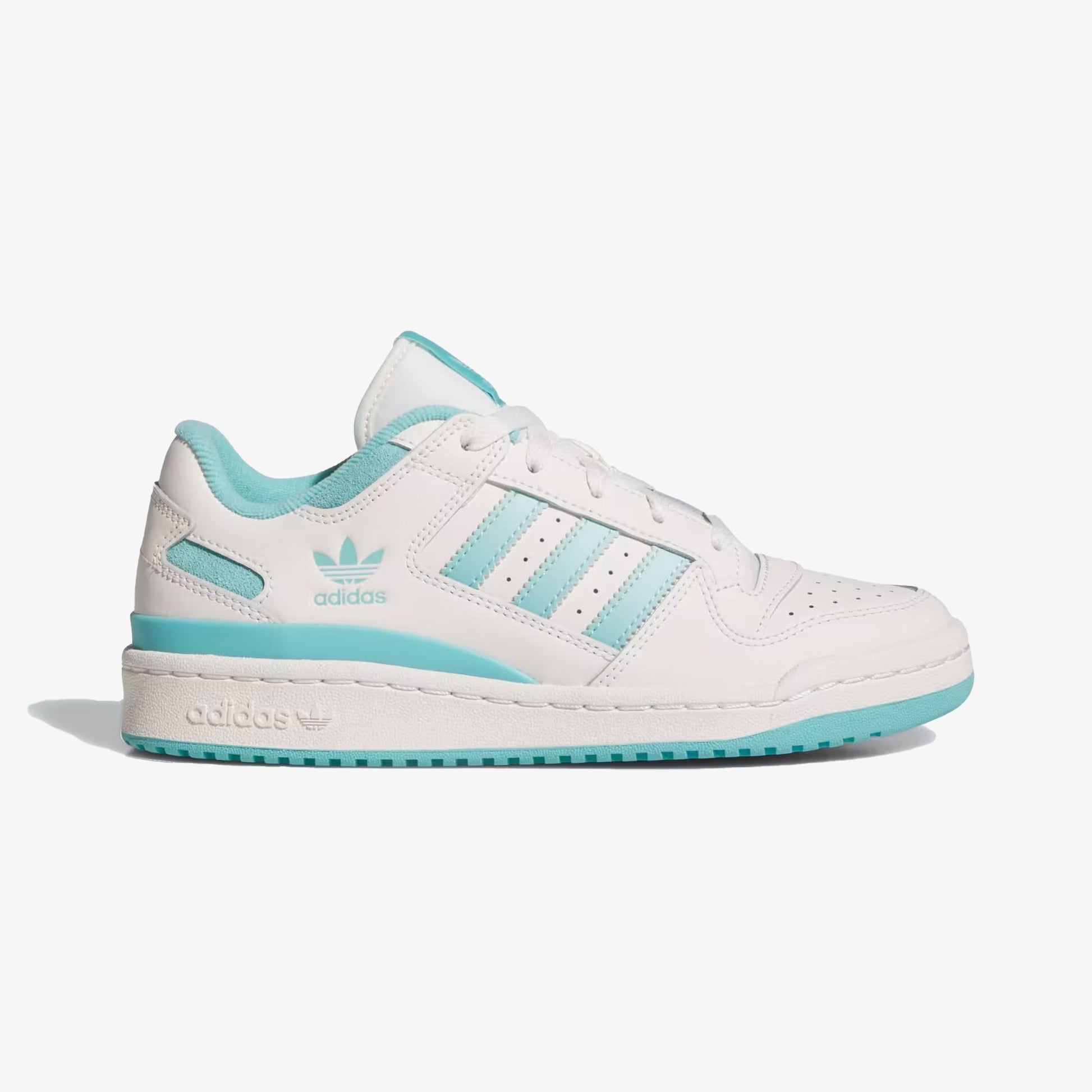 ADIDAS ORIGINALS | FORUM LOW CL { CLOUD WHITE/SEMI FLASH AQUA/EASY MINT