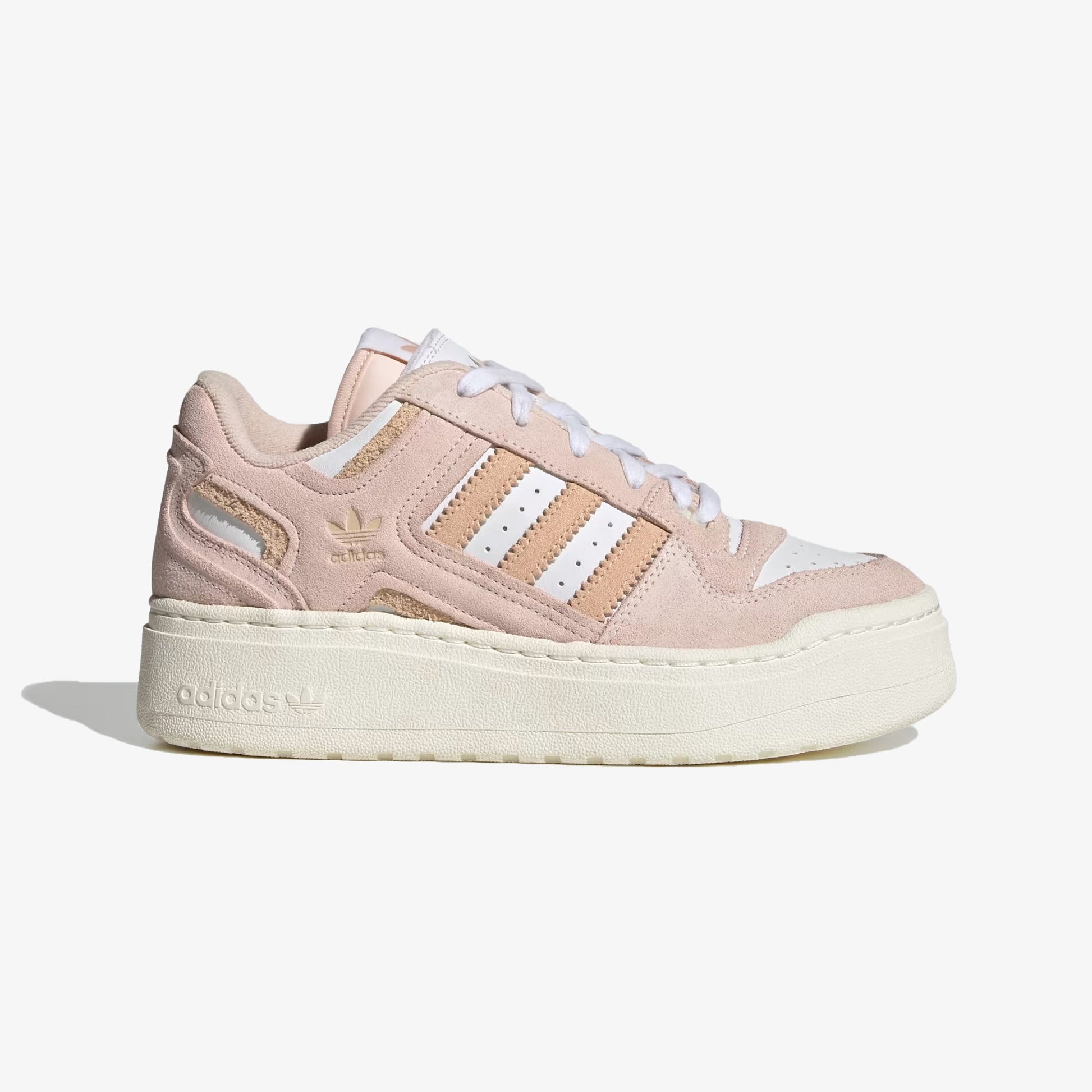 Adidas Originals | FORUM XLG  { WHITE/HALO BLUSH