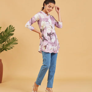 Lavender Short Top