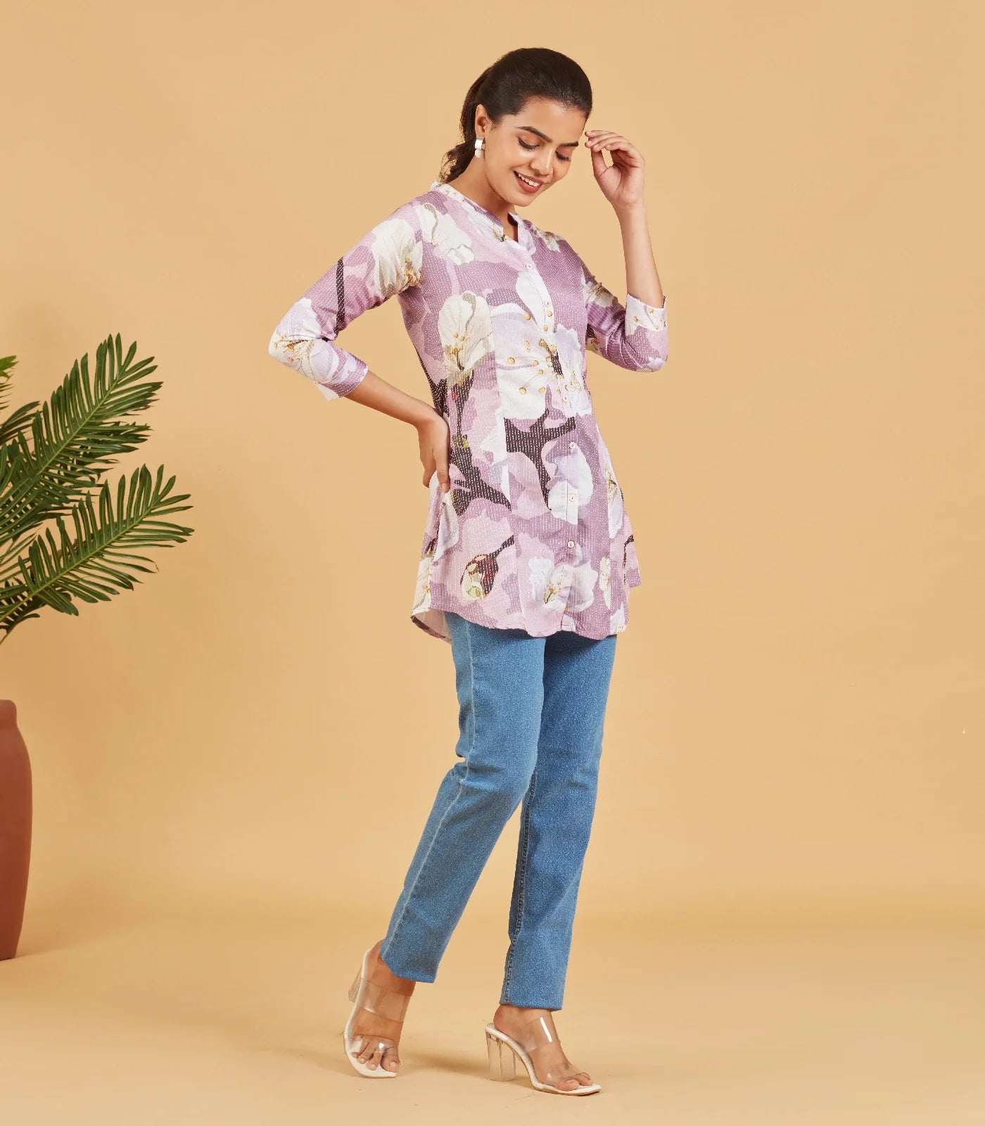 Lavender Short Top