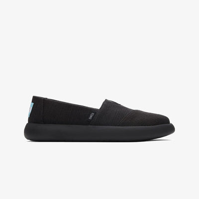 Toms | ALPARGATA MIDFORM ESPADRILLE  { BLACK