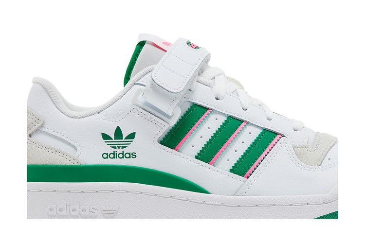 adidas Forum Low White Green Lucid Pink (Women's)