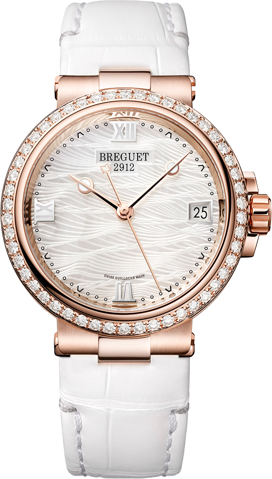 Breguet Marine Dame Mother of Pearl Dial Women 33.8 mm