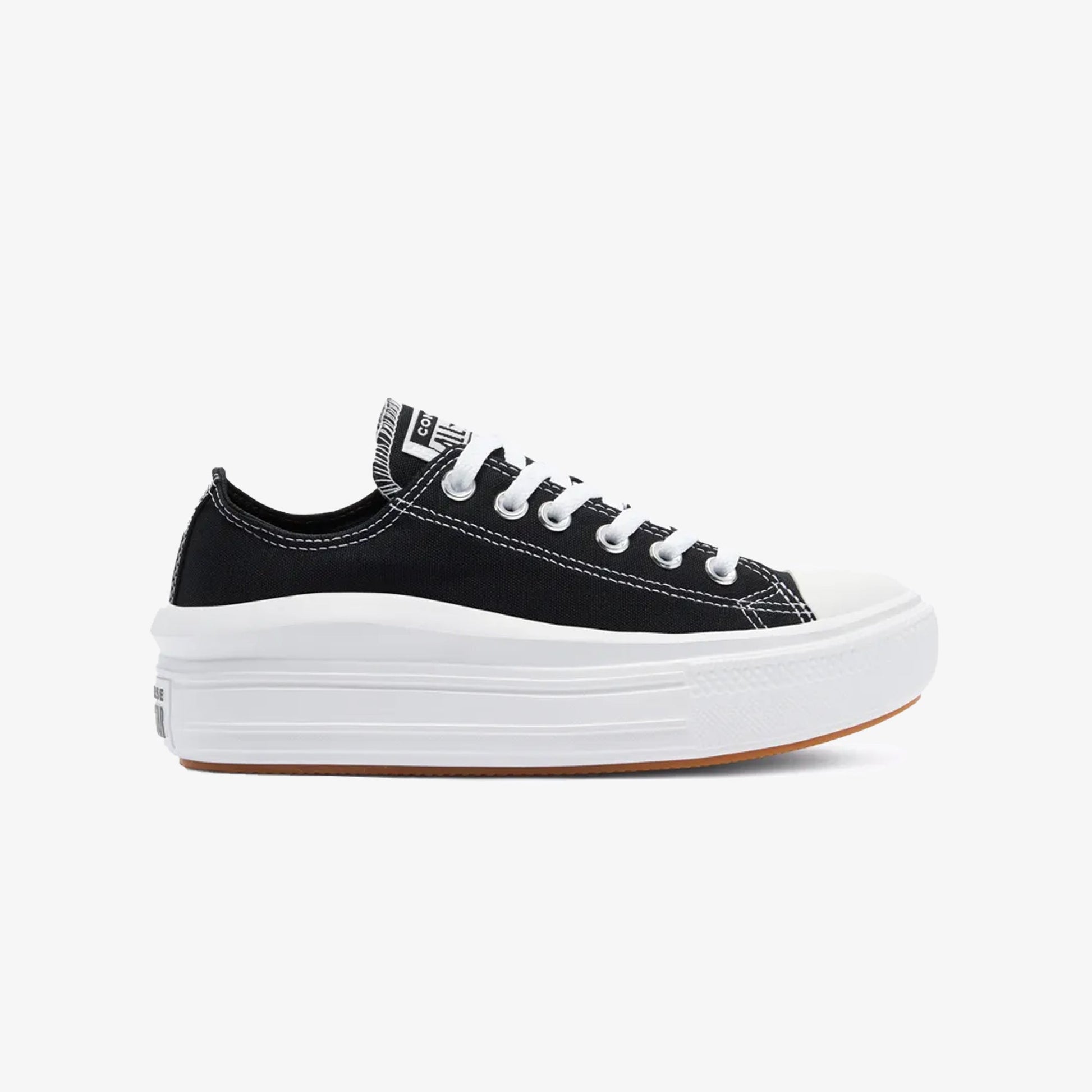 Converse | CHUCK TAYLOR ALL STAR MOVE CANVAS PLATFORM  { BLACK