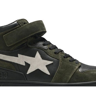 A Bathing Ape Block Sta Hi Dark Grey Light Grey