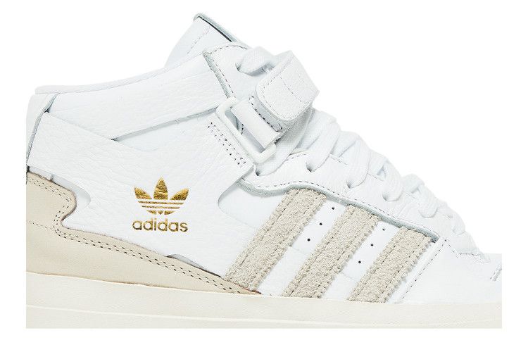 adidas Forum Bonega Mid Cloud White Orbit Grey Bliss (Women's)