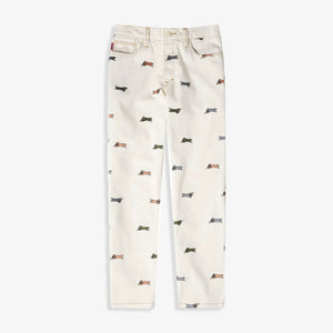 Icecream | STAMPEDE PANTS STRAWBERRY FIT { ANTIQUE WHITE