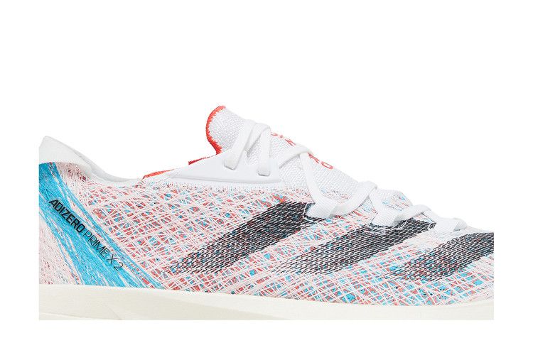 adidas Adizero Prime 2 Strung Cloud White Core Black Lucid Cyan