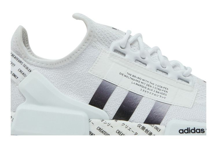 adidas NMD R1 V2 Script White