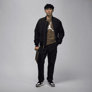 JORDAN | JUMPMAN FLIGHT { MEDIUM OLIVE/WHITE