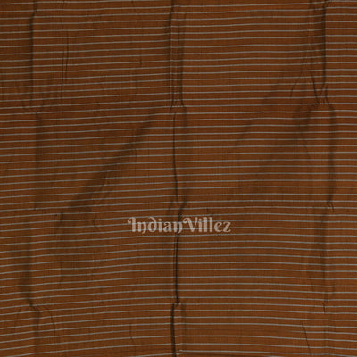 Copper Tribal Theme Odisha Ikat Sambalpuri Pure Cotton Saree