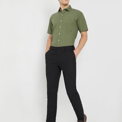 Wrinkle Free Half Sleeve Shirt