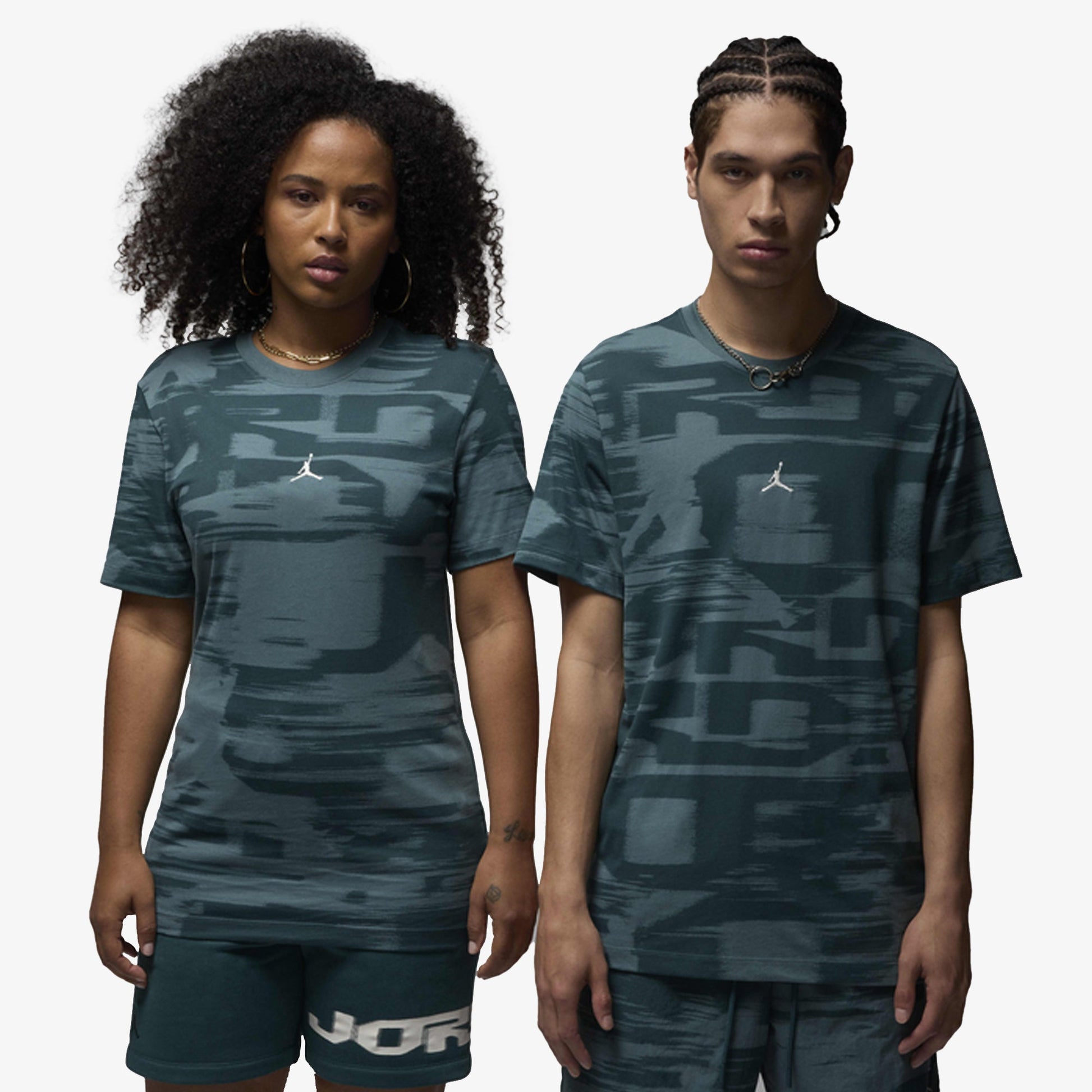 JORDAN | MVP PRINTED T-SHIRT { MINERAL SLATE/SAIL