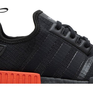 adidas NMD R1 Core Black Lush Red