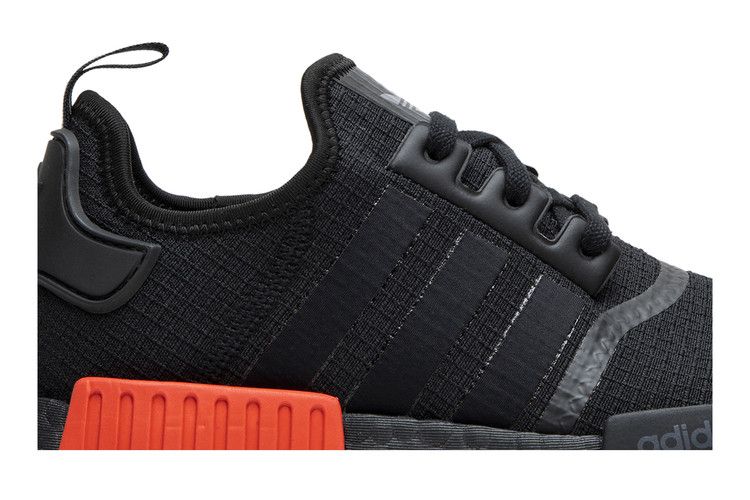 adidas NMD R1 Core Black Lush Red