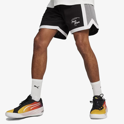 Puma | SHOWTIME BASKETBALL MESH SHORTS  { BLACK
