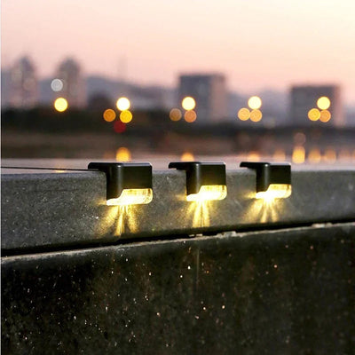 Decorative Solar-Powered Stair Deck Lights🌞 (Pack Of 10)
