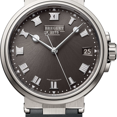 Breguet Marine Grey Dial Men 40 mm